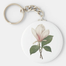 Redoute Magnolia Keychain