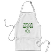 Reduce Reuse Recycle Apron