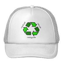 Reduce Reuse Recycle Cap Mesh Hats