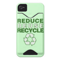 Reduce Reuse Recycle Id Iphone 4 Case