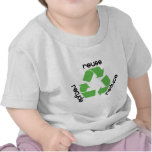 Reduce reuse recycle! Ecology design! Tshirt