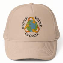 Reduce Reuse Recycle Hats