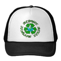 Reduce Reuse Recycle Hats