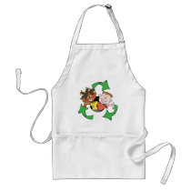Reduce Reuse Recycle Kids Apron
