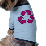 Reduce Reuse Recycle Logo Symbol Arrow 3R pet clothing
