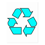 Reduce Reuse Recycle Logo Symbol Arrow 3R Postcard