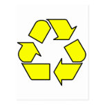 Reduce Reuse Recycle Logo Symbol Arrow 3R Post Card