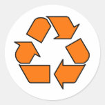 Reduce Reuse Recycle Logo Symbol Arrow 3R Sticker