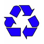 Reduce Reuse Recycle Logo Symbol Arrow 3R t-shirts