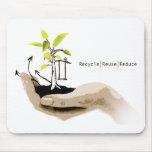 Reduce Reuse Recycle mousepads