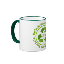 Reduce Reuse Recycle Mugs