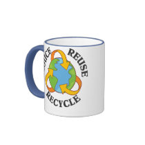 Reduce Reuse Recycle Mugs