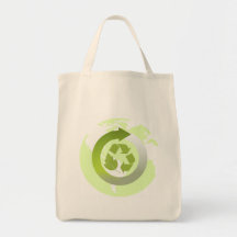 Reduce Reuse Recycle Planet Earth's Resources Canvas Bags