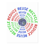 Reduce, Reuse, Recycle Postcards
