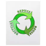 Reduce Reuse Recycle products! letterhead