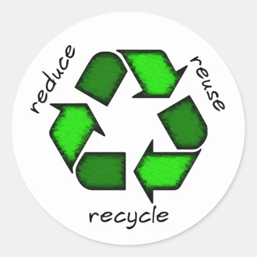 reduce-reuse-recycle-sticker-zazzle