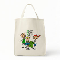Reduce, Reuse, Recycle t-shirts and Gifts Tote Bag