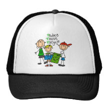 Reduce, Reuse, Recycle t-shirts and Gifts Hat