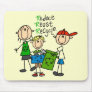 Reduce, Reuse, Recycle t-shirts and Gifts Mouse Mat