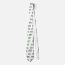 Reduce Reuse Recycle Custom Tie