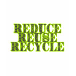 Reduce Reuse Recycle Vintage Recycling Design t-shirts