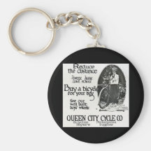 Reduce the Distance 'tween Home and School Keychains