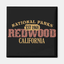 Redwood National Park Magnet
