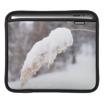 reed in snow ipad sleeves