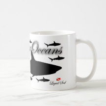 Reef Shark - Save Our Oceans Mugs