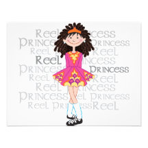 Reel Brunette Invitation