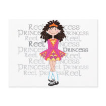 Reel Brunette Postcard