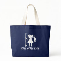 REEL GIRLS FISH! TOTE BAG