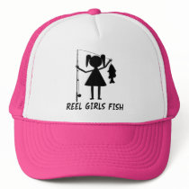 REEL GIRLS FISH MESH HATS
