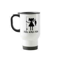 REEL GIRLS FISH COFFEE MUG