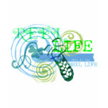 Reel Life in Blue t-shirts