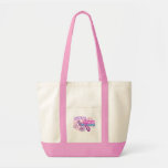 Reel Life in Pink Canvas Bag