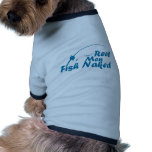 Reel Men Fish Naked pet clothing