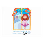 Reel Redhead Princess Christmas Post Cards