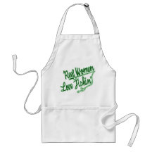Reel Women Love Fishing womens outdoor Aprons