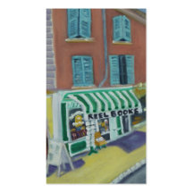 REELBOOKS -FONTAINEBLEAU FRANCE BUSINESS CARD TEMPLATES