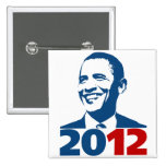 ReElect Obama 2012 Pinback Buttons