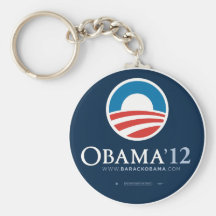 Réélisez le Président Barack Obama Keychain 2012 Porte-clef