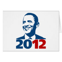 Réélisez Obama 2012 Cartes De Vœux