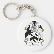 Rees Family Crest Keychains