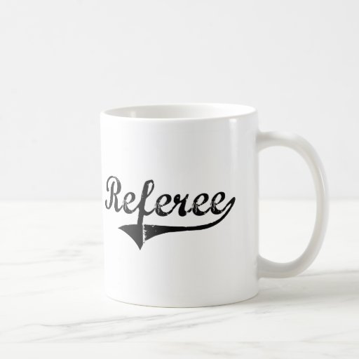 Referee Professional Job Mugs