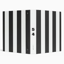 Referee Stripes Binders
