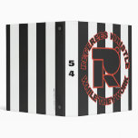 Referee's Whistle 3 Ring Binder