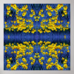 Reflecting Daffodils Print