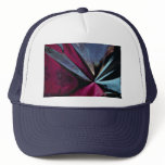 Reflection in aluminum foil mesh hat