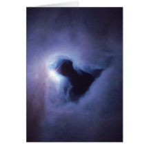 Reflection Nebula In Orion Hubble Space Card
